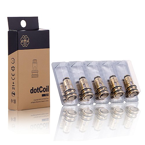 Pack de 5 résistances Mesh DotAio V2 Dotmod Vapoter fr