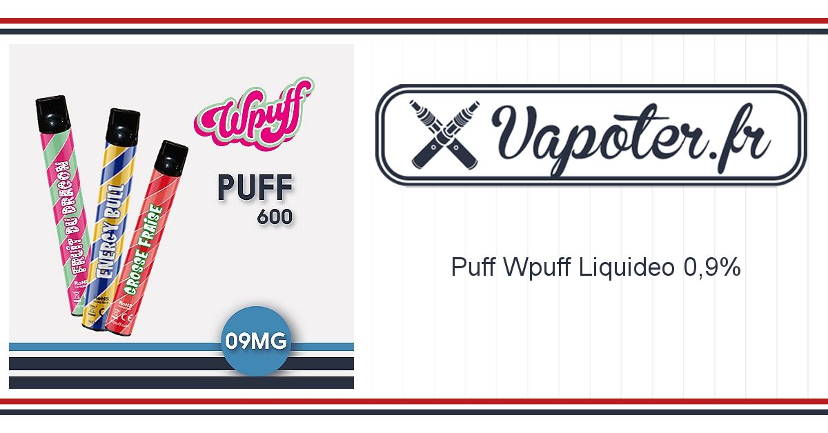 Liquideo : Puff Jetable & E liquide 100% Français - le Site Officiel