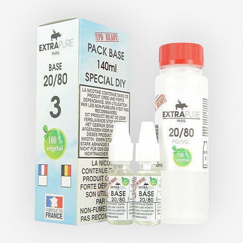 Pack Base 140ml 20/80 03mg Extrapure