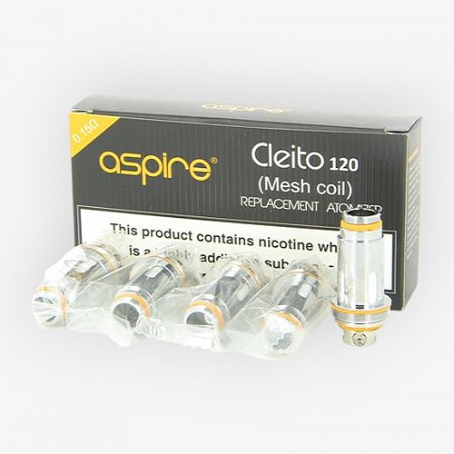 Pack de 5 résistances Cleito 120 Pro Mesh 0.15ohm Aspire