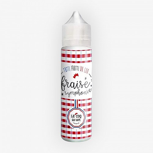 Fraise Symphonie Le Coq Qui Vape Premium 50ml