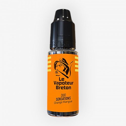 Orange Mangue Duo Sensations Le Vapoteur Breton 10ml