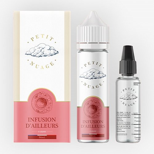 Infusion D'Ailleurs Petit Nuage 60ml + Fiole Vide 30ml Graduée