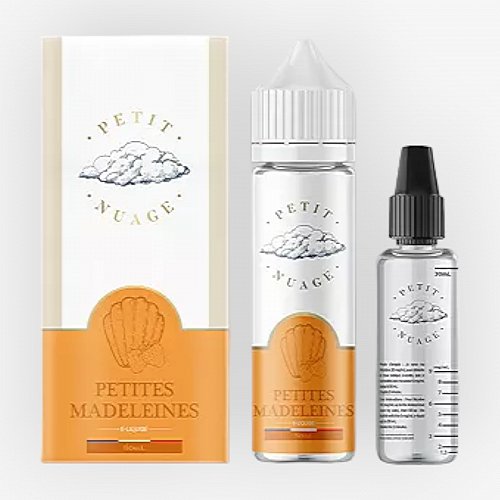 Petites Madeleines Petit Nuage 60ml + Fiole Vide 30ml Graduée