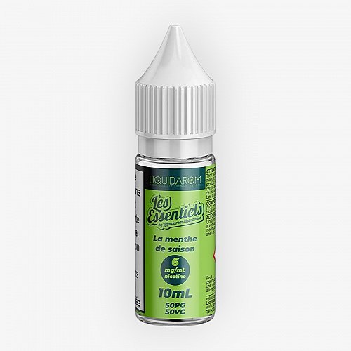 La Menthe De Saison Les Essentiels By Liquidarom 10ml