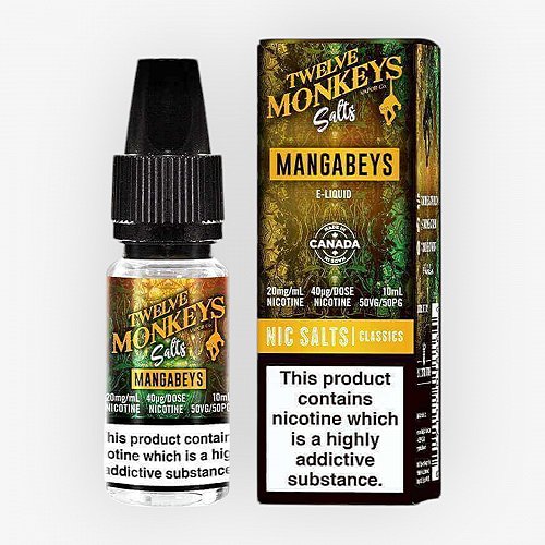 Mangabeys Salts 12Monkeys 10ml