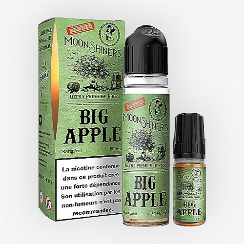 Pack 50ml + 10ml Big Apple Moonshiners - 03mg