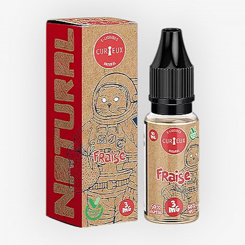 Fraise Natural Curieux 10ml