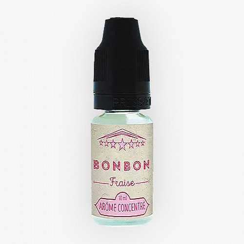 Bonbon Fraise Arôme VDLV 10ml