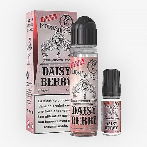 Pack 50ml + 10ml Daisy Berry Moonshiners - 03mg