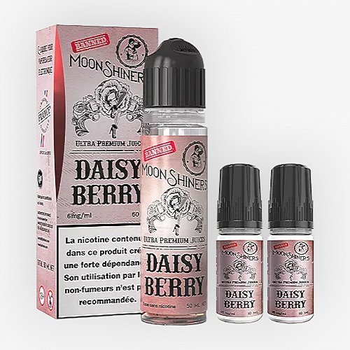 Pack 40ml + 2x10ml Daisy Berry Moonshiners - 06mg