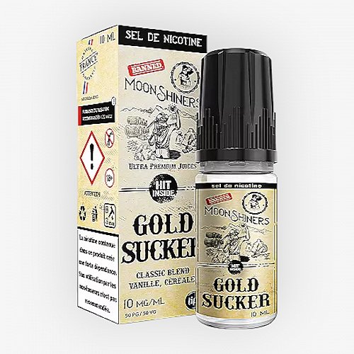 Gold Sucker Nic Salt Moonshiners 10ml