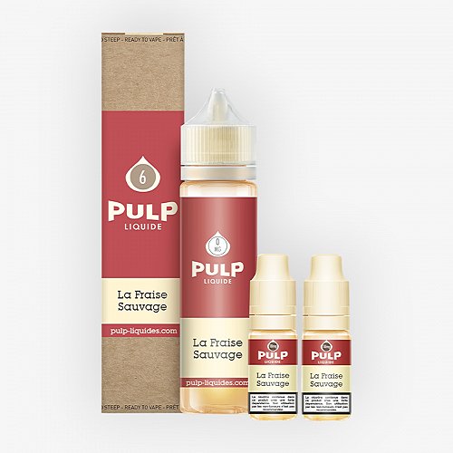 Pack 60ml La Fraise Sauvage Pulp - 06mg