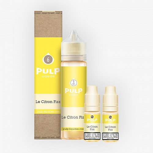 Pack 40ml + 2x10ml Le Citron Fizz Pulp - 06mg