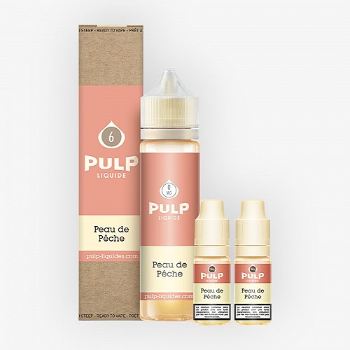 Pack 40ml + 2x10ml Peau De Pêche Pulp - 06mg