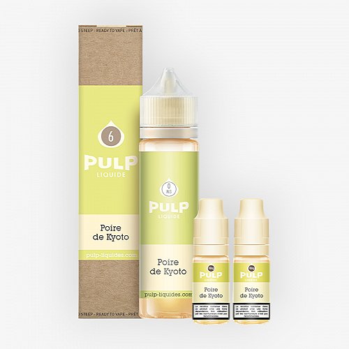 Pack 40ml + 2x10ml Poire De Kyoto Pulp - 06mg