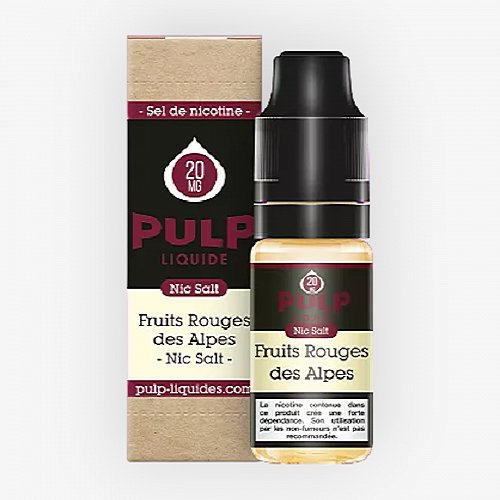 Fruits Rouges Des Alpes Nic Salt Pulp 10ml