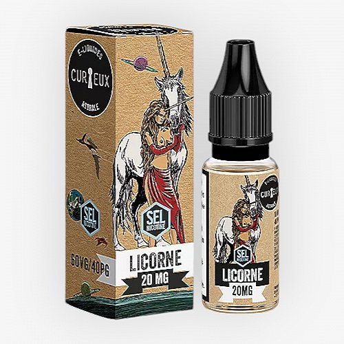 Licorne Astrale Nic Salt Curieux 10ml