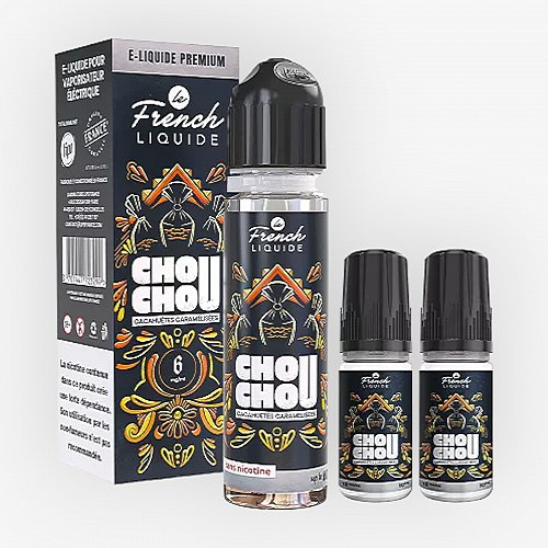 Pack 40ml + 2x10ml Chouchou Le French Liquide - 06mg