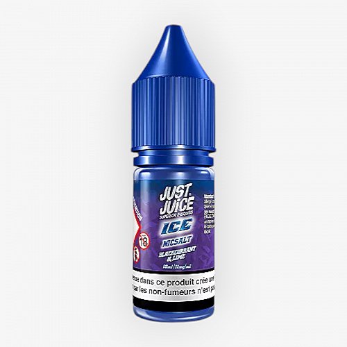 Blackcurrant & Lime Nic Salt Ice Just Juice 10ml