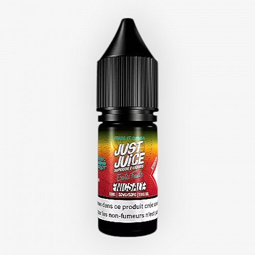 Fraise Et Curuba Nic Salt Exotic Fruits Just Juice 10ml