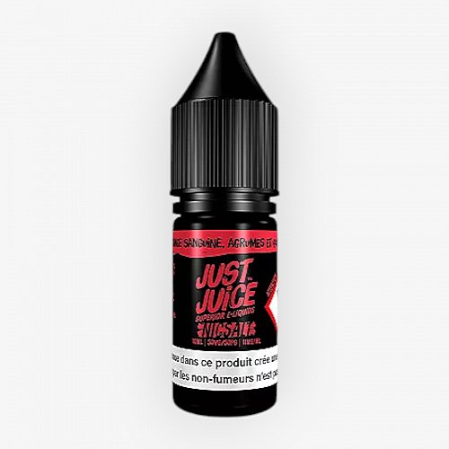 Orange Sanguine Agrumes et Goyave Nic Salt Iconic Just Juice 10ml