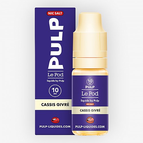 Cassis Givré Nic Salt Le Pod Liquide Pulp 10ml