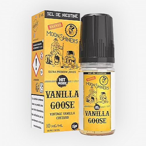 Vanilla Goose Nic Salt Moonshiners 10ml