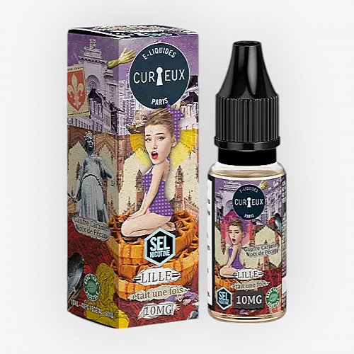 Lille Etait Une Fois Nic Salt Edition Hexagone Curieux 10ml