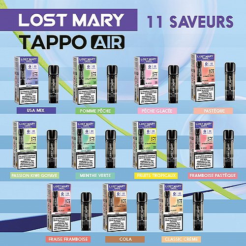 Kit Tappo Air Lost Mary (20mg)
