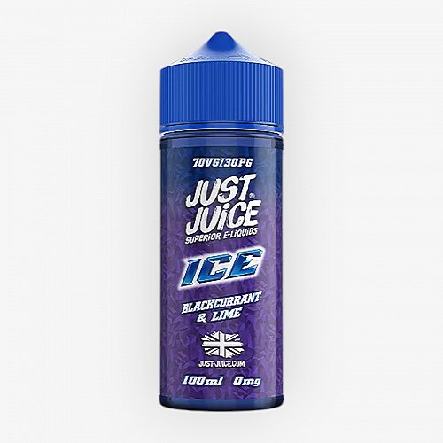 Blackcurrant Lime Ice Just Juice 100ml