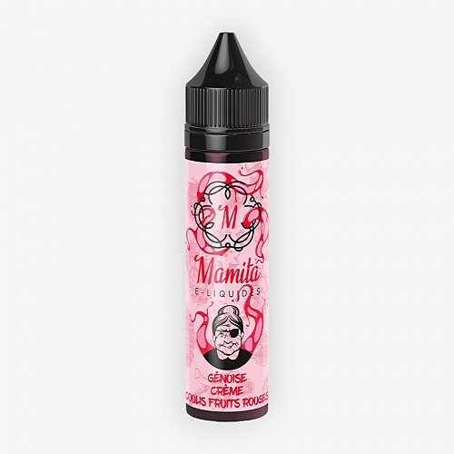 Génoise Crème Coulis Fruits Rouges Mamita Vape Institut 50ml