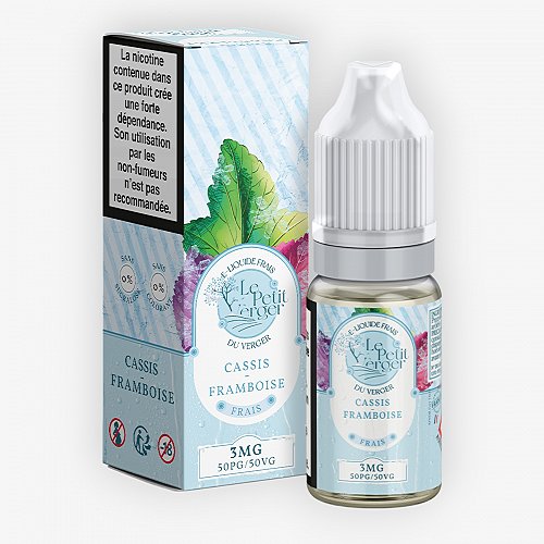 Cassis Framboise Le Petit Verger Frais 10ml