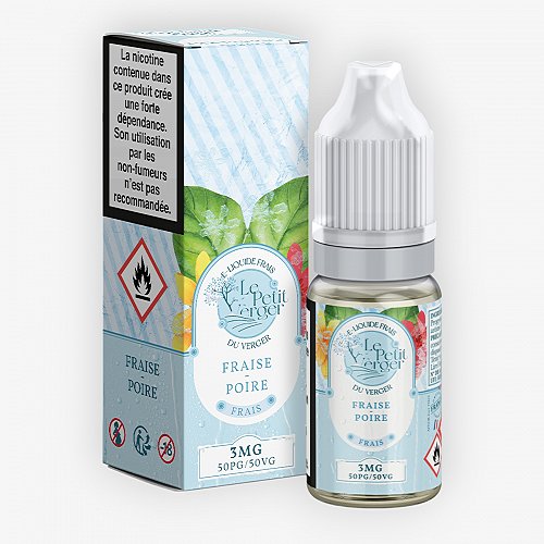 Fraise Poire Le Petit Verger Frais 10ml