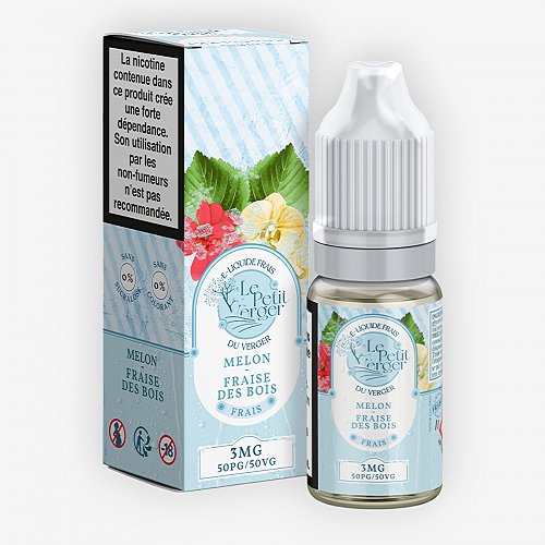 Melon Fraise Des Bois Le Petit Verger Frais 10ml