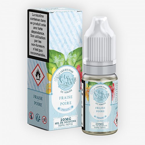 Fraise Poire Nic Salt Le Petit Verger Frais 10ml