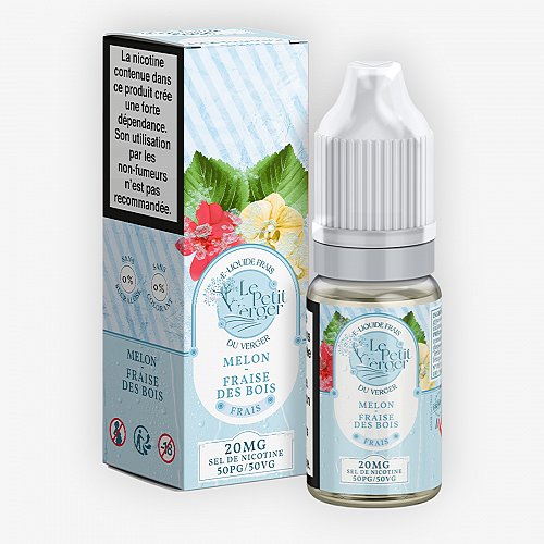 Melon Fraise Des Bois Nic Salt Le Petit Verger Frais 10ml