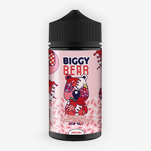 Grenadine Framboise-Fraise Biggy Bear 200ml