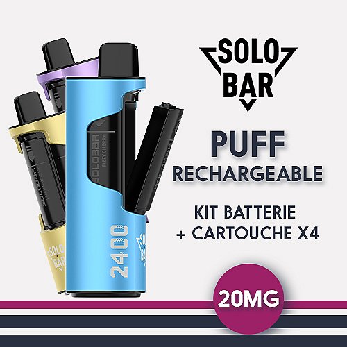 Solobar 2400 puff 4 en 1