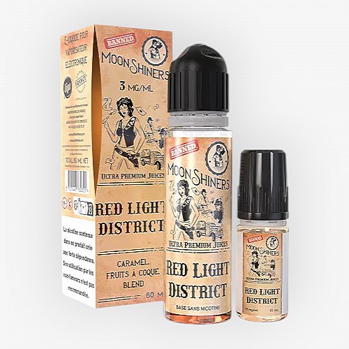 Pack 50ml + 10ml Red Light District Moonshiners - 03mg