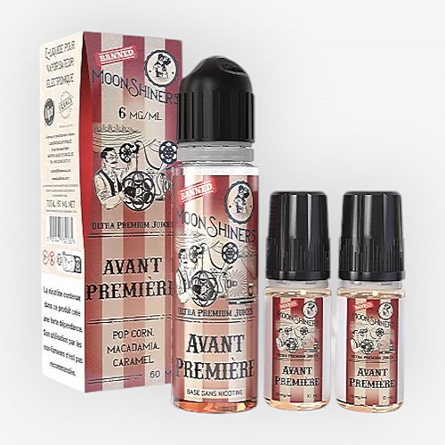 Pack 40ml + 2x10ml Avant Première Moonshiners - 06mg