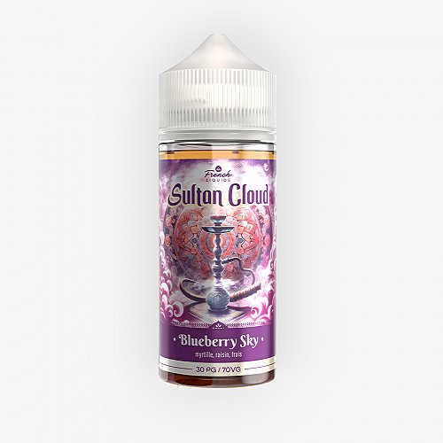 Blueberry Sky Sultan Cloud Le French Liquide 100ml