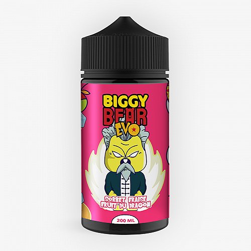 Sorbet Fraise Fruit Du Dragon Evo Biggy Bear 200ml