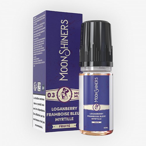 Loganberry Framboise Bleue Myrtille Basic Moonshiners 10ml