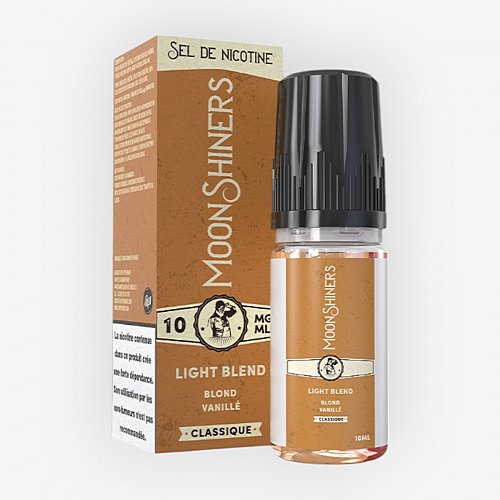 Light Blend Nic Salt Basic Moonshiners 10ml