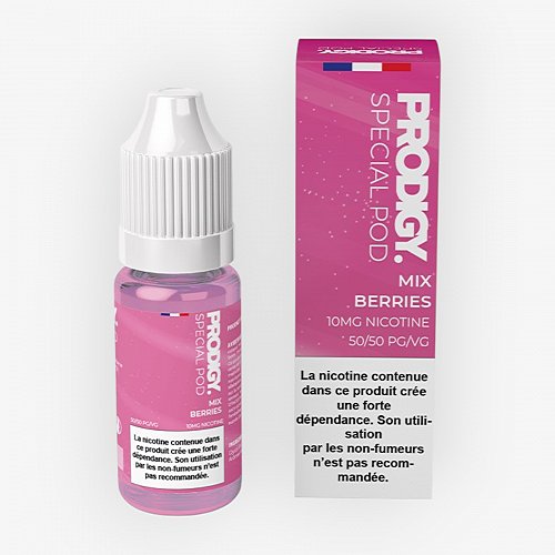 Mix Berries Nic Salt Prodigy. 10ml