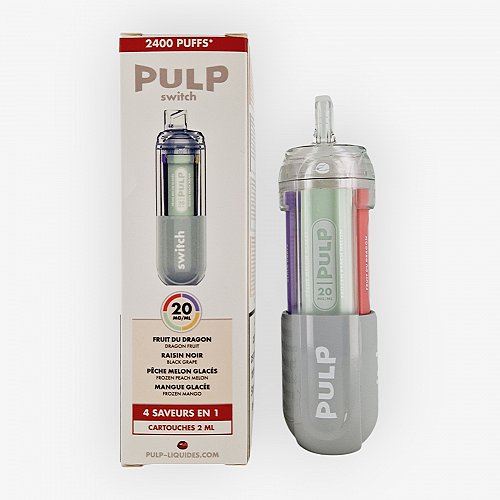 Le Pod Switch Pulp - Puff 4 saveurs en 1