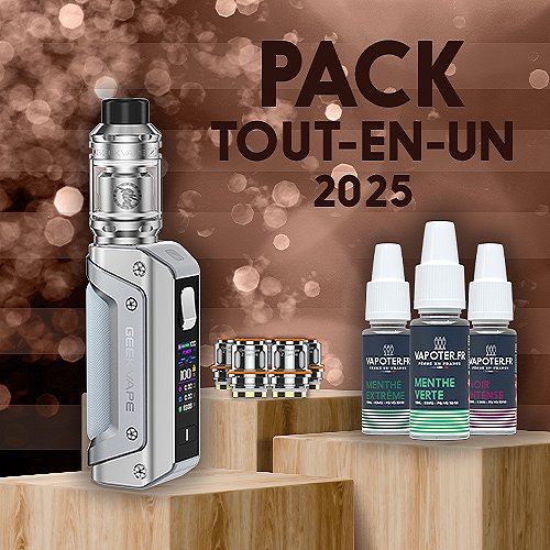 Pack Tout-en-Un 2025 Aegis Solo 3 GeekVape - Saveurs fraîches