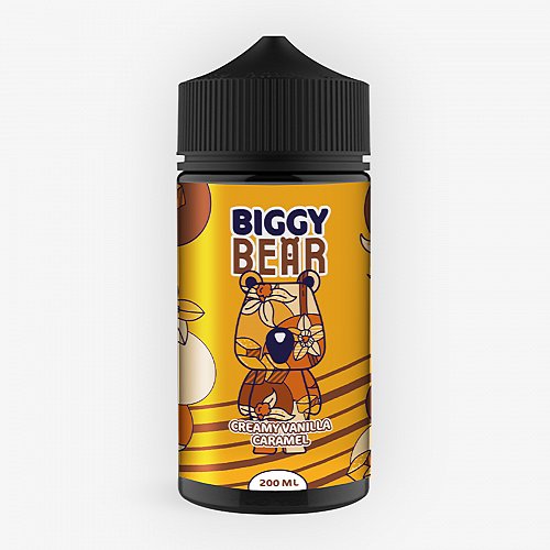 Creamy Vanilla Caramel Biggy Bear 200ml