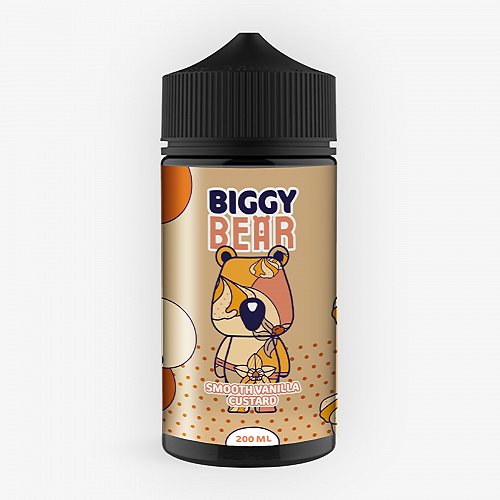 Smooth Vanilla Custard Biggy Bear 200ml